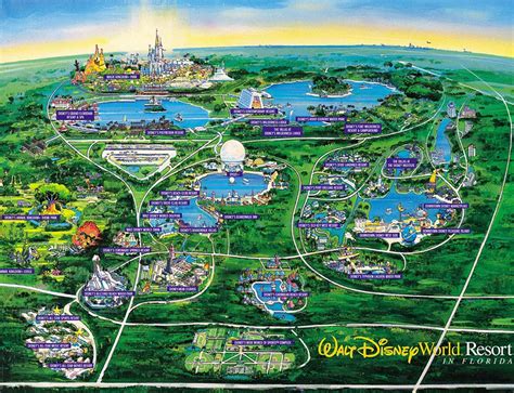 The 50-Year Evolution of Walt Disney World in Maps