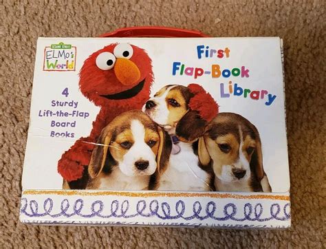 Sesame Street Elmo's World: First Flap-Book Library by Random House ...