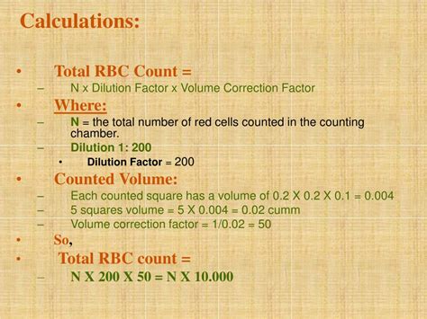 PPT - RBC Manual Count PowerPoint Presentation, free download - ID:365747