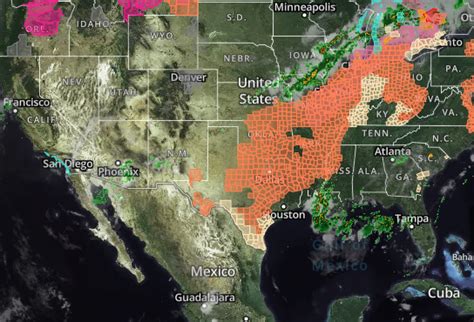 Southeast United States Weather Doppler Radar