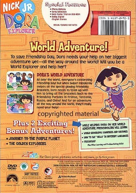 Dora The Explorer: World Adventure! (DVD 2006) | DVD Empire