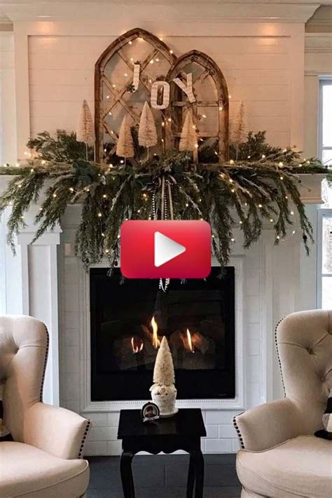 24 Most Beautiful Christmas Fireplace Decorations | Kerst open haard ...