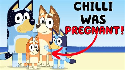 Chilli WAS PREGNANT 😱 This is NOT Bluey Fan Art - YouTube