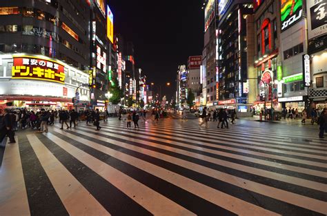 Shinjuku at night in Tokyo, Japan | Japan street, Tokyo japan, Street view