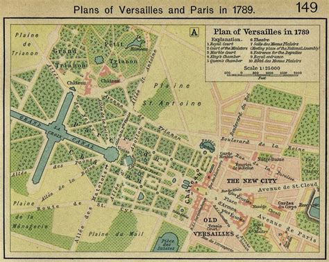 **FREE ViNTaGE DiGiTaL STaMPS**: Vintage Printable - Versailles Map