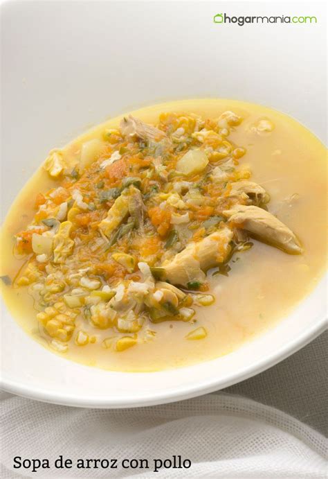 Receta de Sopa de arroz con pollo - Karlos Arguiñano