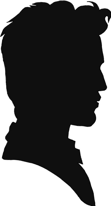 Person Side Profile Silhouette - Silhouette Side Profile Man Face ...