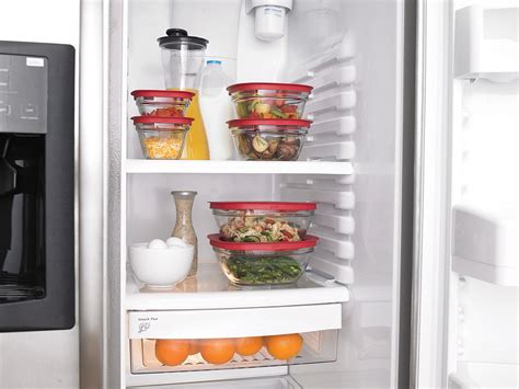 Glass food storage containers - Fridge | Now, you can enjoy … | Flickr