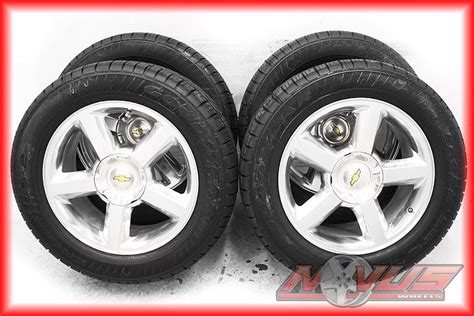 20" POLISHED GOODYEAR EAGLE LS2 TIRES TAHOE -5540