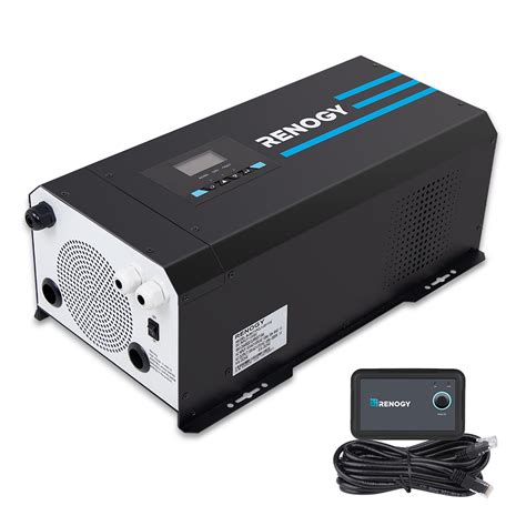 Renogy 3000W 12V Pure Sine Wave Inverter Charger w/LCD Display - NRG Supply