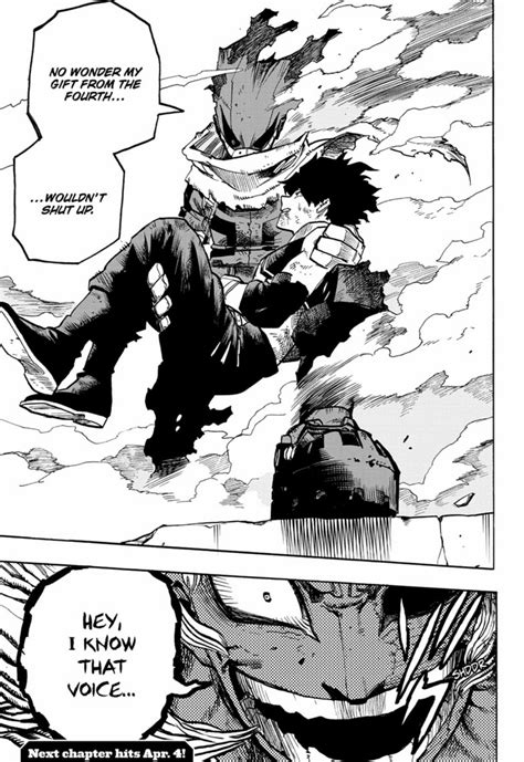 My Hero Academia Manga Panels Deku