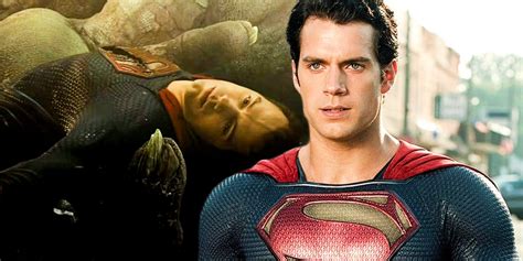 How Henry Cavill's Superman Repaired His Blue Costume After BvS