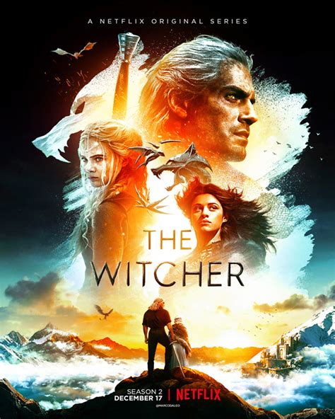 The Witcher by Marco D'Aleo - Home of the Alternative Movie Poster -AMP-