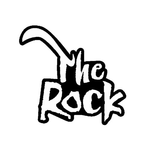 WWE The Rock Logo by matthewrea on DeviantArt