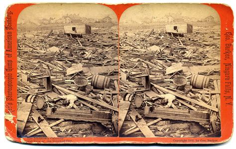 General view of wrecked city - Johnstown flood 1889 | Flickr