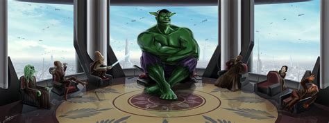 Yoda Hulk Wallpaper