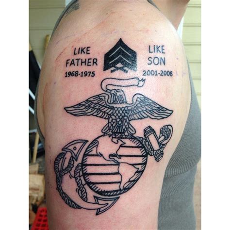 Usmc Chest Tattoos • Arm Tattoo Sites