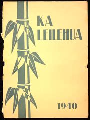 Leilehua High School - Ka Leilehua Yearbook (Wahiawa, HI), Covers 1 - 5