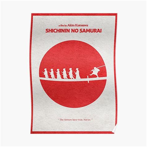 "Seven Samurai" Poster for Sale by geekmywall | Redbubble