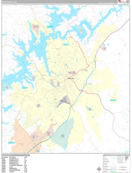 Gainesville, GA Maps