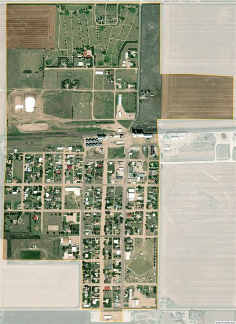 Map of Grinnell city, Kansas