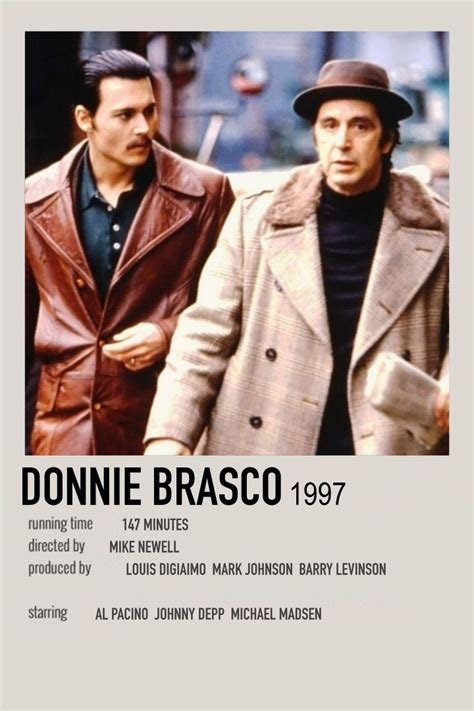 Donnie Brasco by Cass | Movie posters minimalist, Film posters ...