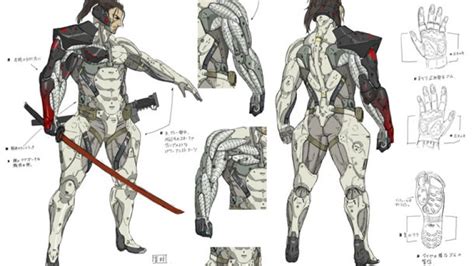 Metal Gear Rising Concept Art Book