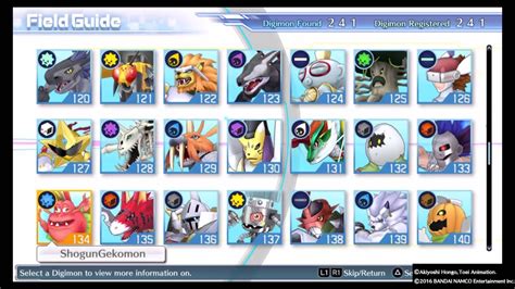 Digimon Story Cyber Sleuth - DIGIMON evolution CHART (ENGLISH) - YouTube