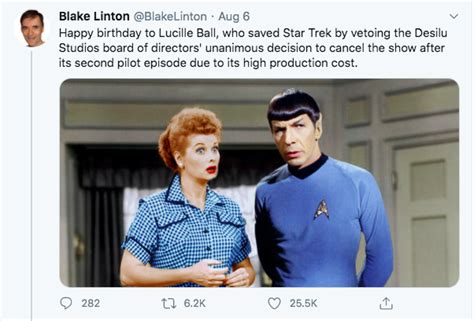 Lucy & Star Trek — FACT TREK