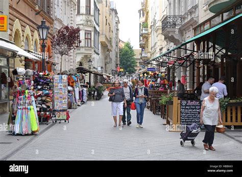 Vaci Street Budapest Stock Photo - Alamy