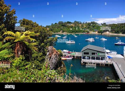 Harbour view, Oban, Stewart Island, Southland Region, New Zealand Stock ...