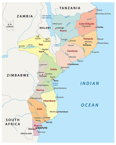 Mozambique Maps & Facts - World Atlas