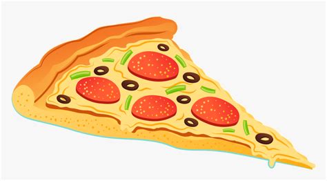 Bocce Pizza Slices Clipart