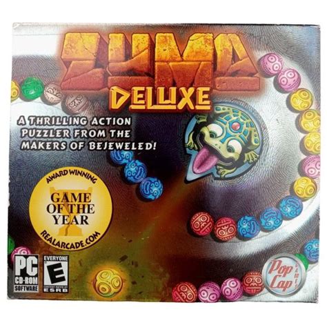 Pop Cap Games | Video Games & Consoles | Zuma Deluxe Pc Cd Rom Computer ...