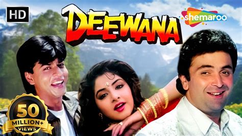 Deewana (HD) | Shah Rukh Khan | Rishi Kapoor | Divya Bharti | Hindi ...