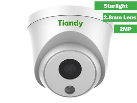 Tiandy TC-C32HN Starlight 2MP 2.8mm Fixed Lens IP Camera | Sciteq ...