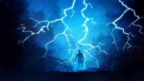 Blue Lightning Wallpapers - Wallpaper Cave