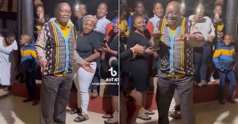 Jacob Zuma Slays in Dance Circle, Former SA President’s Smooth Moves ...