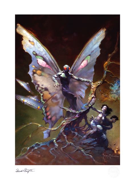 Sideshow Collectibles The Mothman Fine Art Print – Frazetta Art Museum