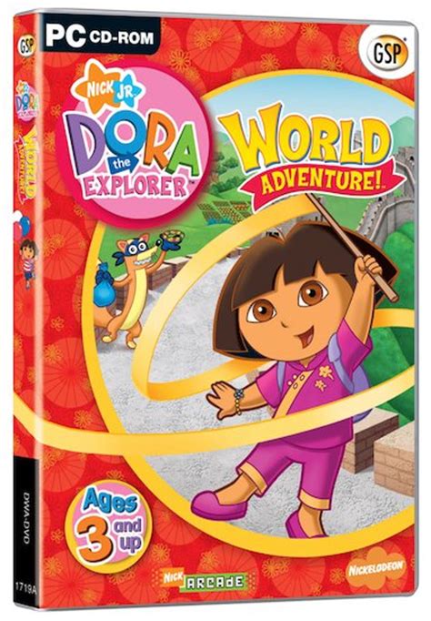 Dora’s World Adventure CD-ROM - Scholastic Kids' Club