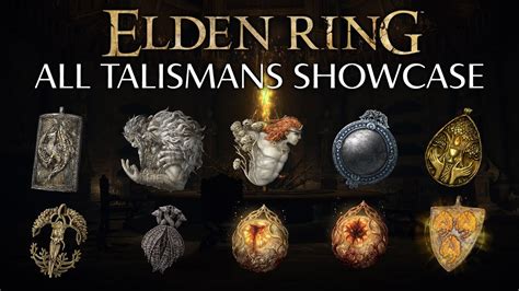 ELDEN RING: All Talismans Showcase (All Legendary Talismans Trophy ...