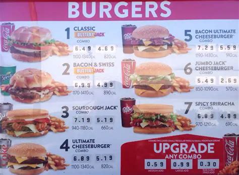 Jack in the Box Menu, Menu for Jack in the Box, Lynnwood, Lynnwood ...