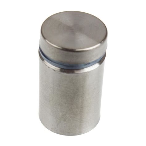 GlideRite 3/4 in. Dia x 1 in. L Stainless Steel Standoffs for Signs (4 ...