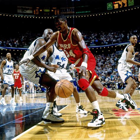 Olajuwon vs O'Neal (1995 Finals) | Hakeem olajuwon, Best nba players ...