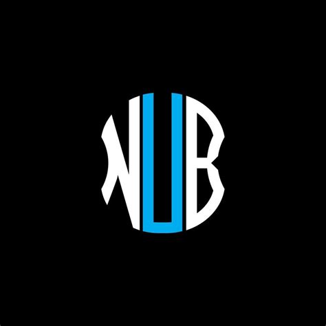 NUB letter logo abstract creative design. NUB unique design 9358329 ...