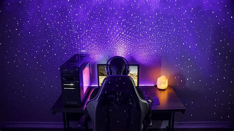 BlissLights StarPort Laser USB star projector shines a galaxy of stars ...