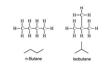 Structural Formula For Isobutane