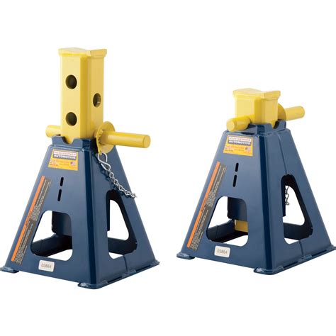 Hein-Werner Automotive 25-Ton Jack Stands — Pair, Model# HW93526 ...