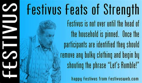 Festivus Feats of Strength