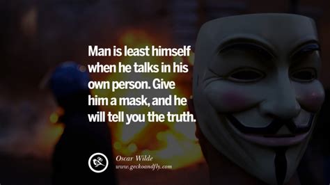 24 Quotes on Wearing a Mask, Lying and Hiding Oneself